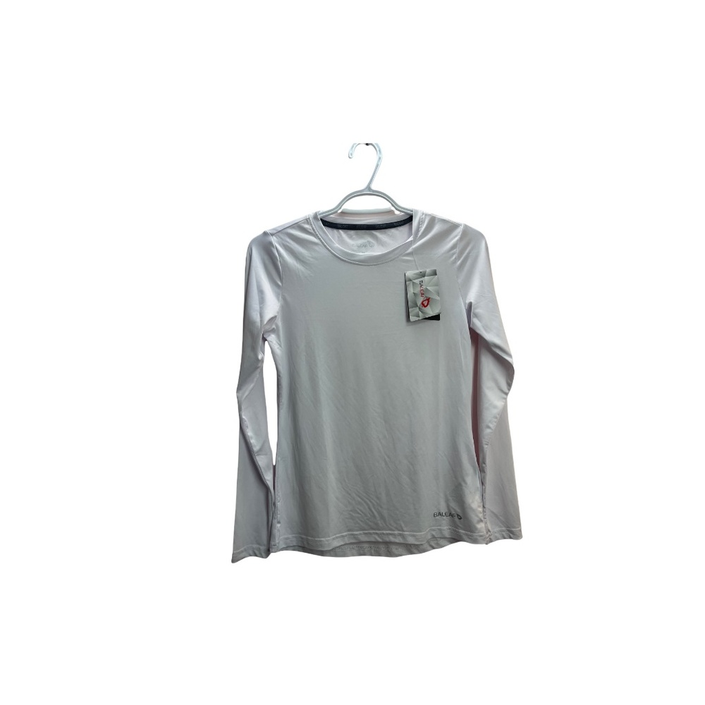 Baleaf white activewear Long sleeve shirt NWT